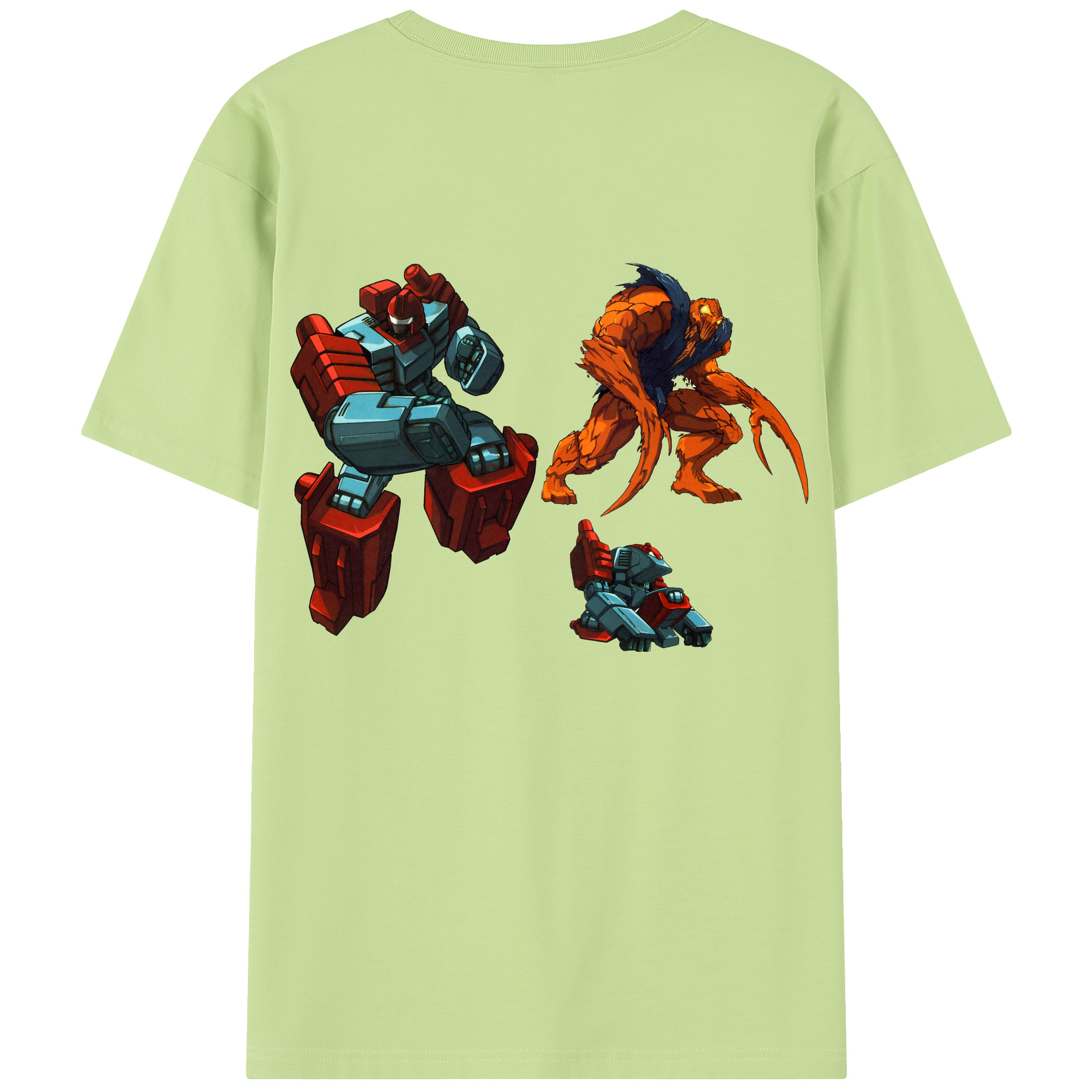 （画像用）  綿100％半袖Tシャツ（背面プリント）